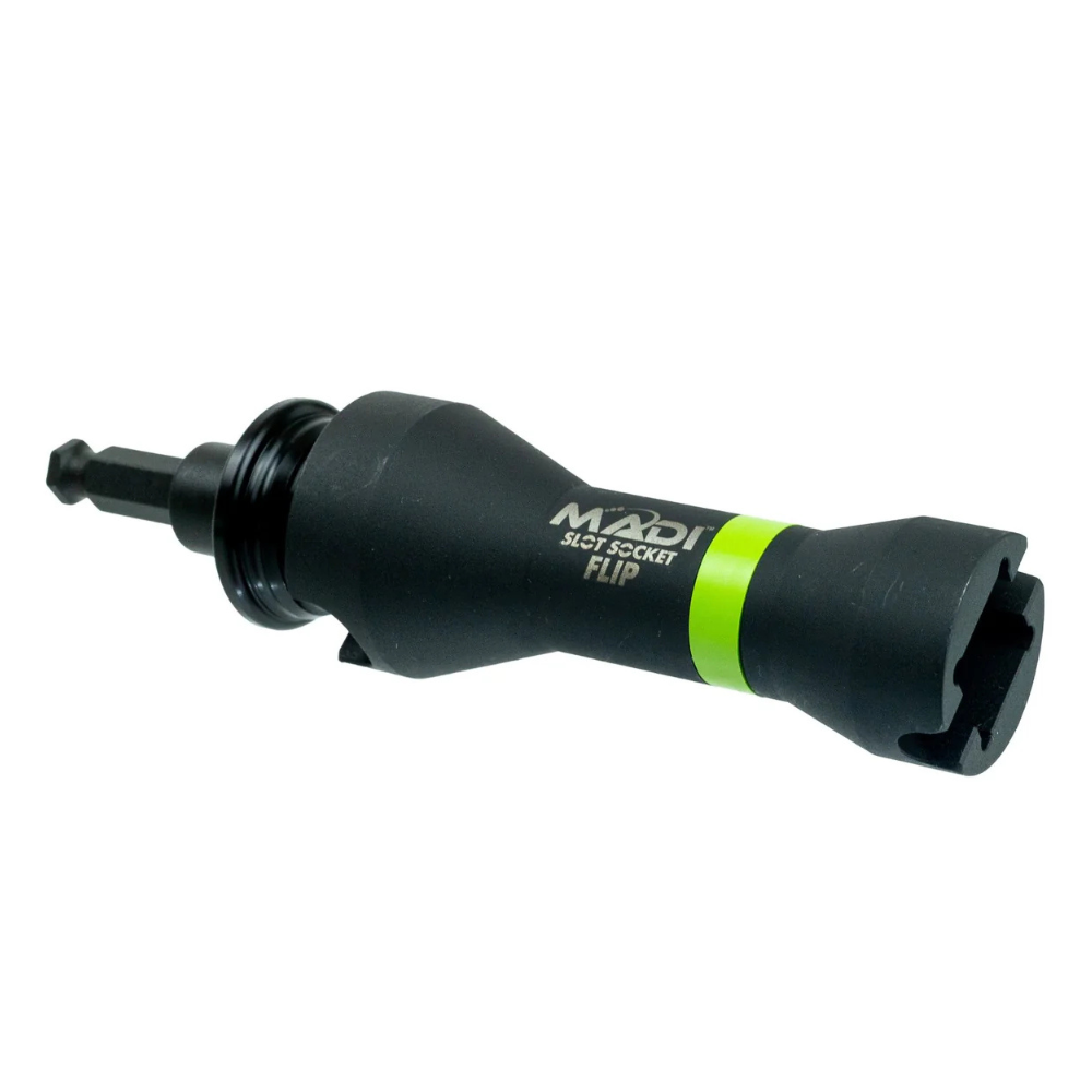 Madi Compact Slot Socket Flip with Secure Lock Adapter from GME Supply